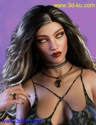3D打印模型Lillia for Genesis 8 Female的图片