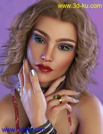 3D打印模型Lillia for Genesis 8 Female的图片