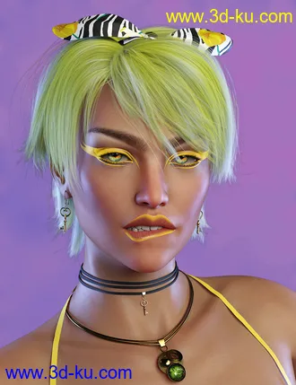 3D打印模型Lillia for Genesis 8 Female的图片