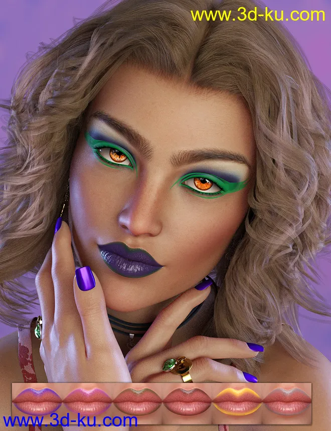 Lillia for Genesis 8 Female模型的图片7