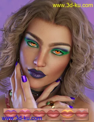 3D打印模型Lillia for Genesis 8 Female的图片