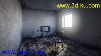 3D打印模型Lin Horica For Genesis 8 Female And The Scary Room的图片