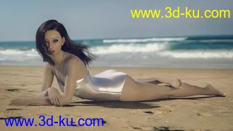 3D打印模型Lin Horica For Genesis 8 Female And The Scary Room的图片