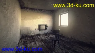 3D打印模型Lin Horica For Genesis 8 Female And The Scary Room的图片