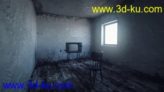 3D打印模型Lin Horica For Genesis 8 Female And The Scary Room的图片