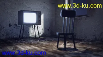 3D打印模型Lin Horica For Genesis 8 Female And The Scary Room的图片