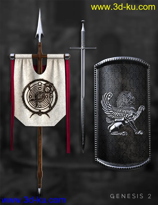 Lion War Bundle模型的图片15
