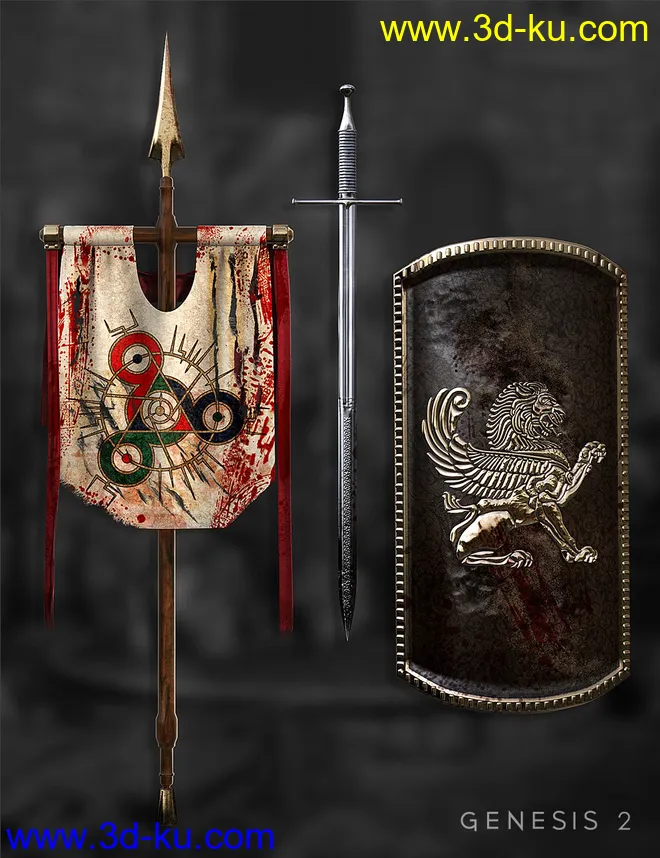 Lion War Bundle模型的图片16