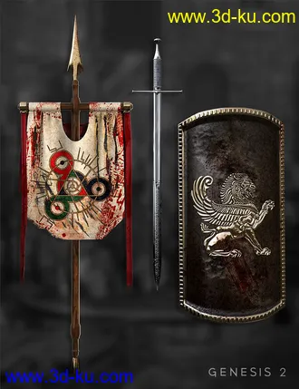 3D打印模型Lion War Bundle的图片
