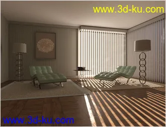 3D打印模型Living Space的图片