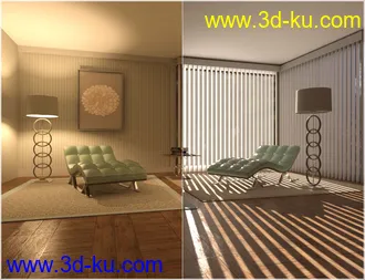 3D打印模型Living Space的图片