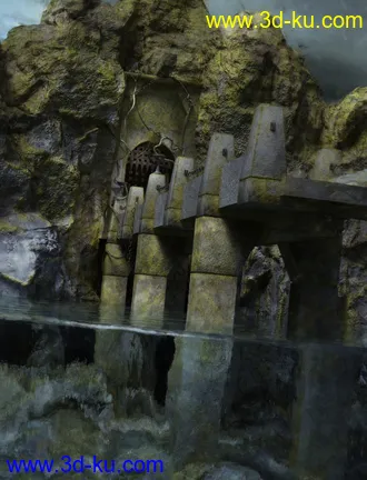 3D打印模型Lost Gate Texture Set for Niflheim's Gate的图片