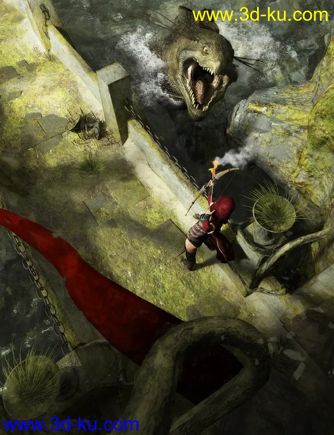 Lost Gate Texture Set for Niflheim's Gate模型的图片2
