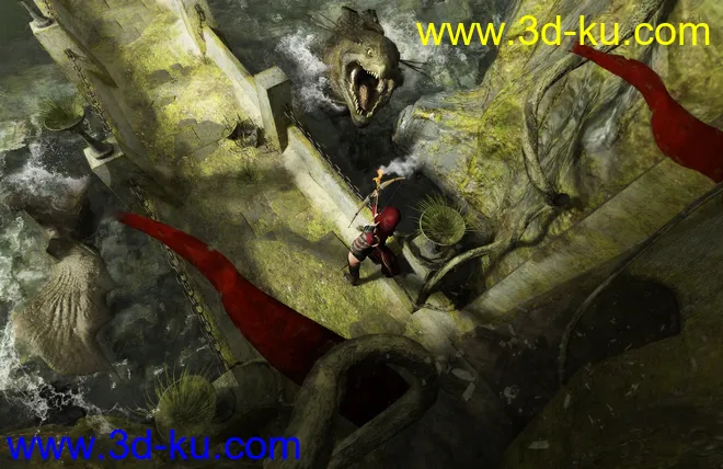 Lost Gate Texture Set for Niflheim's Gate模型的图片3