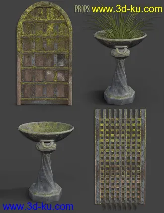3D打印模型Lost Gate Texture Set for Niflheim's Gate的图片