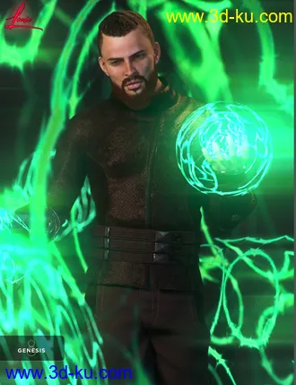 3D打印模型Louie for Genesis 8 Male的图片