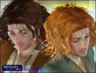 3D打印模型Luc Locks Men的图片