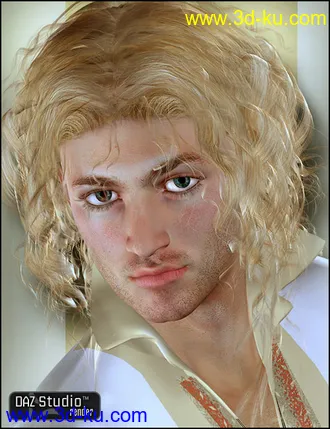 3D打印模型Luc Locks Men的图片