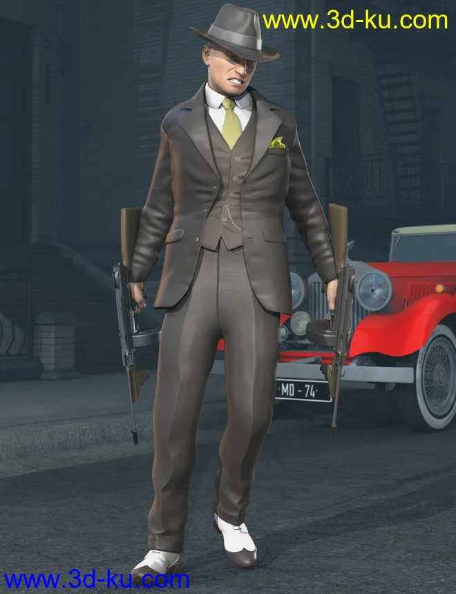 Lucciano for Genesis 2 Male(s)模型的图片1