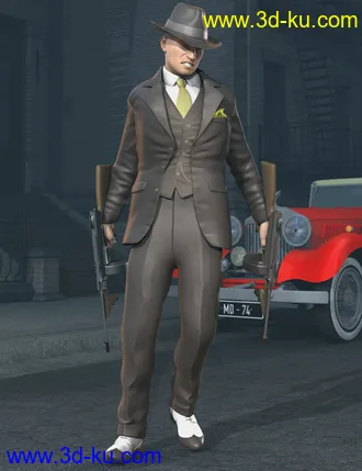 3D打印模型Lucciano for Genesis 2 Male(s)的图片