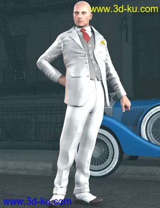 3D打印模型Lucciano for Genesis 2 Male(s)的图片