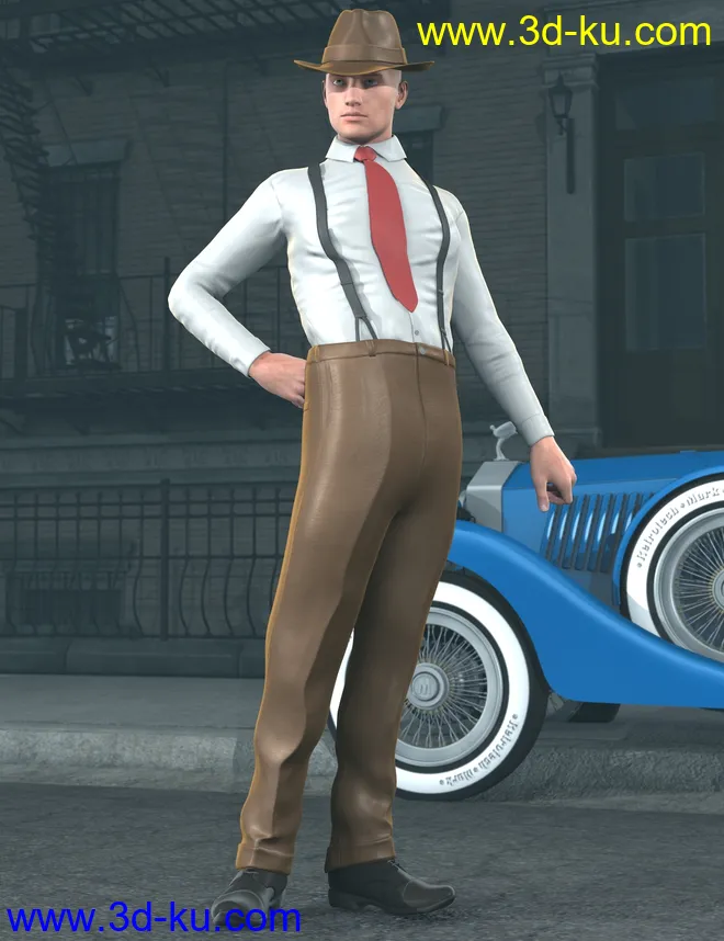 Lucciano for Genesis 2 Male(s)模型的图片6