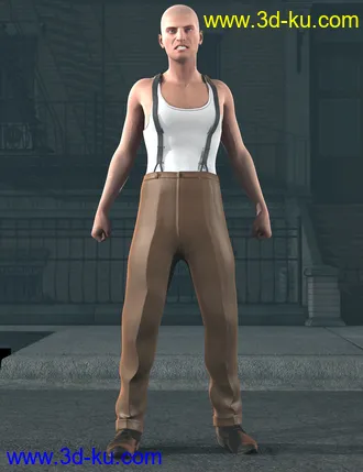 3D打印模型Lucciano for Genesis 2 Male(s)的图片