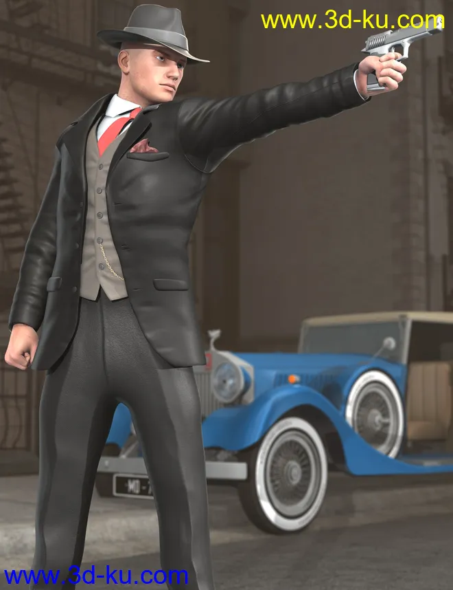 Lucciano for Genesis 2 Male(s)模型的图片8