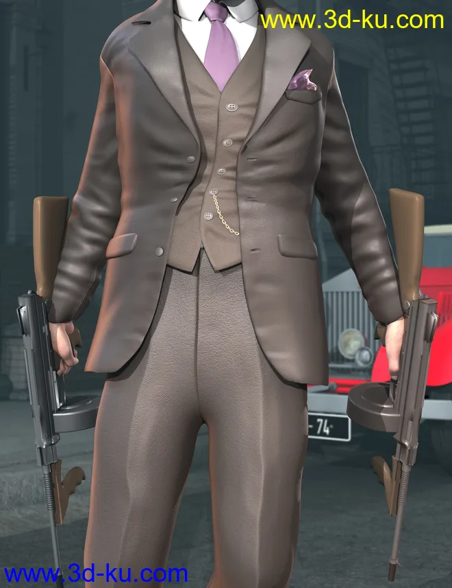 Lucciano for Genesis 2 Male(s)模型的图片9