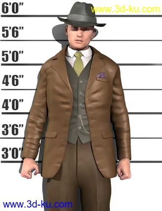 3D打印模型Lucciano for Genesis 2 Male(s)的图片