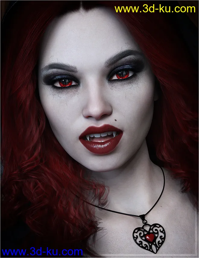 Lucille for Genesis 8 Female模型的图片2