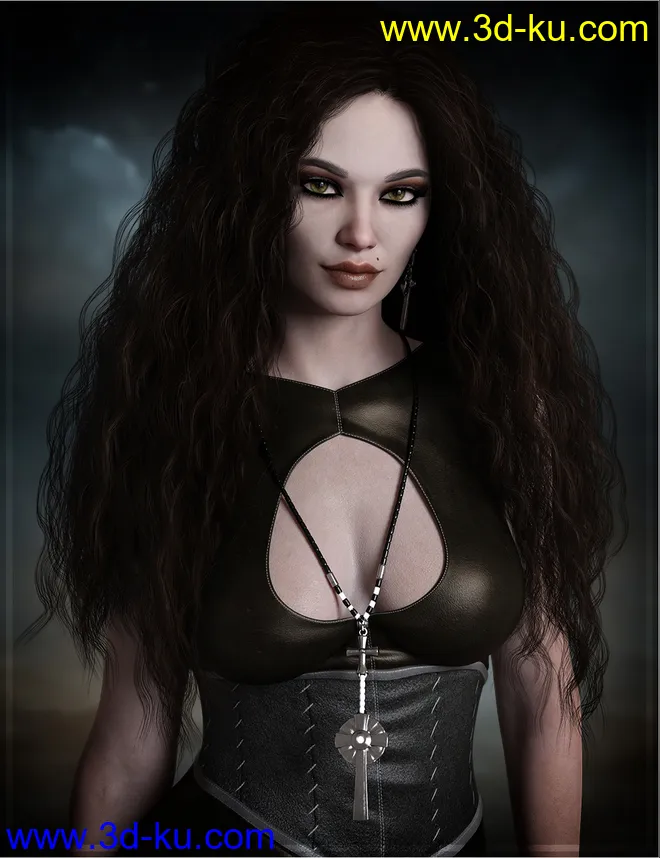 Lucille for Genesis 8 Female模型的图片4