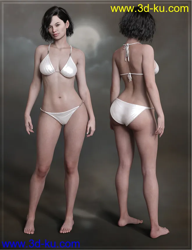 Lucille for Genesis 8 Female模型的图片6