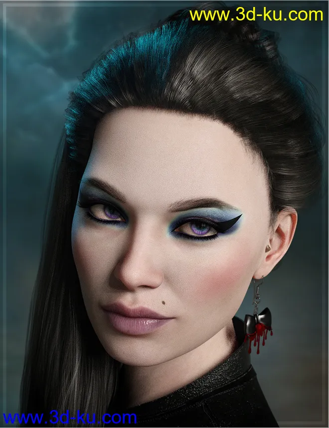 Lucille for Genesis 8 Female模型的图片7