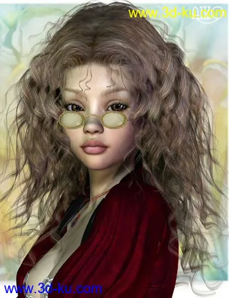 3D打印模型Lucrezia Locks Hair的图片