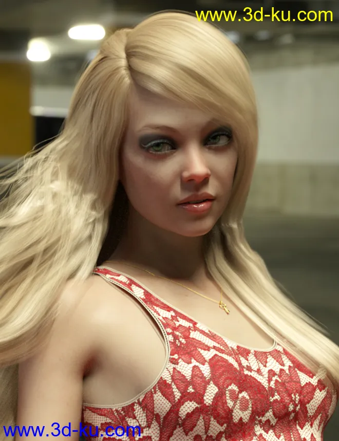 Ludmila HD For Genesis 8 Female模型的图片1