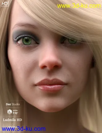 3D打印模型Ludmila HD For Genesis 8 Female的图片