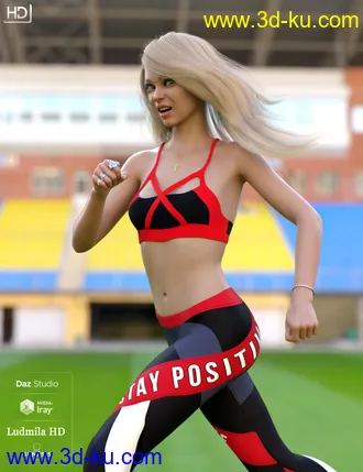 3D打印模型Ludmila HD For Genesis 8 Female的图片