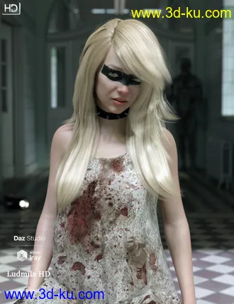 3D打印模型Ludmila HD For Genesis 8 Female的图片