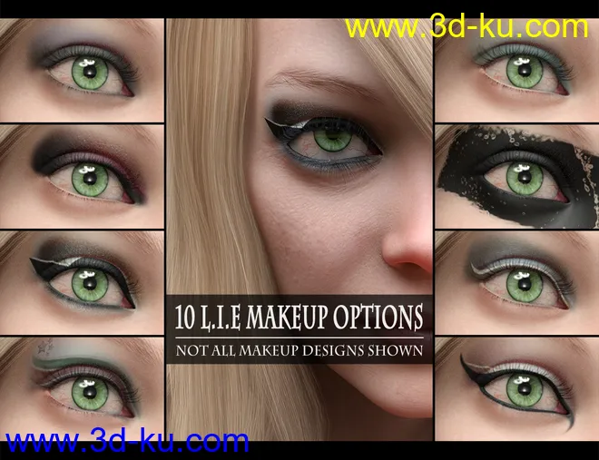 Ludmila HD For Genesis 8 Female模型的图片18