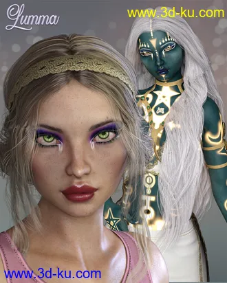 3D打印模型Lumma for Genesis 8 Female的图片