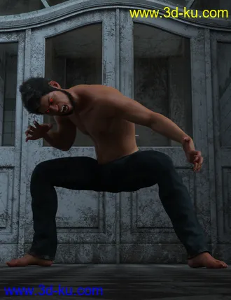 3D打印模型Lupine Poses for Genesis 8 Male的图片