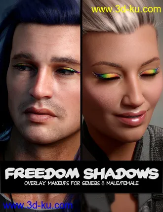 3D打印模型LY Freedom Shadows for Genesis 8的图片