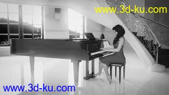 3D打印模型Lynelle For Genesis 8 Female And Hollywood Mansion的图片