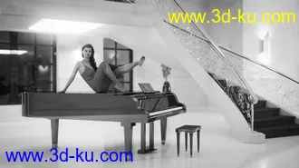 Lynelle For Genesis 8 Female And Hollywood Mansion模型的图片16