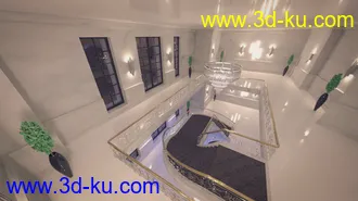 3D打印模型Lynelle For Genesis 8 Female And Hollywood Mansion的图片