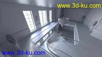 3D打印模型Lynelle For Genesis 8 Female And Hollywood Mansion的图片