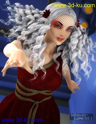 3D打印模型Lyric Hair的图片