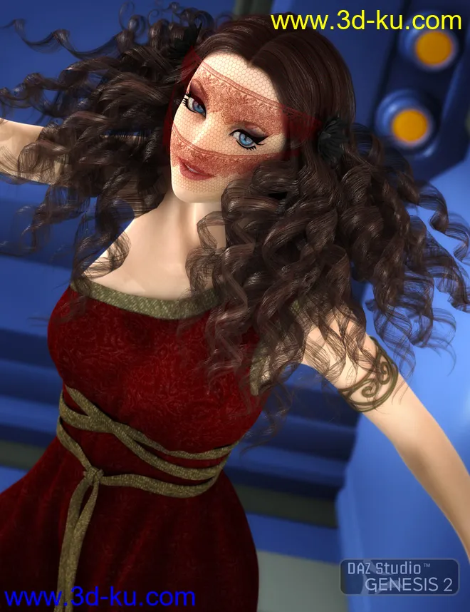 Lyric Hair模型的图片2