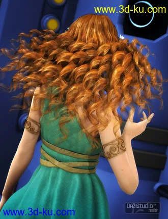 3D打印模型Lyric Hair的图片